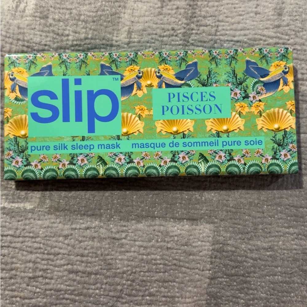 Pisces Zodiac Slip Silk Sleep Mask
